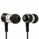Наушники Sven SEB-10BK Black/Silver, Mini jack (3.5 мм), вакуумные, кабель 1.15 м